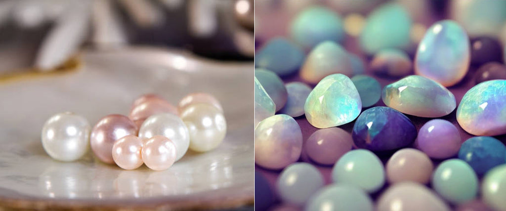 June's Twin Gems: Pearls and Moonstones